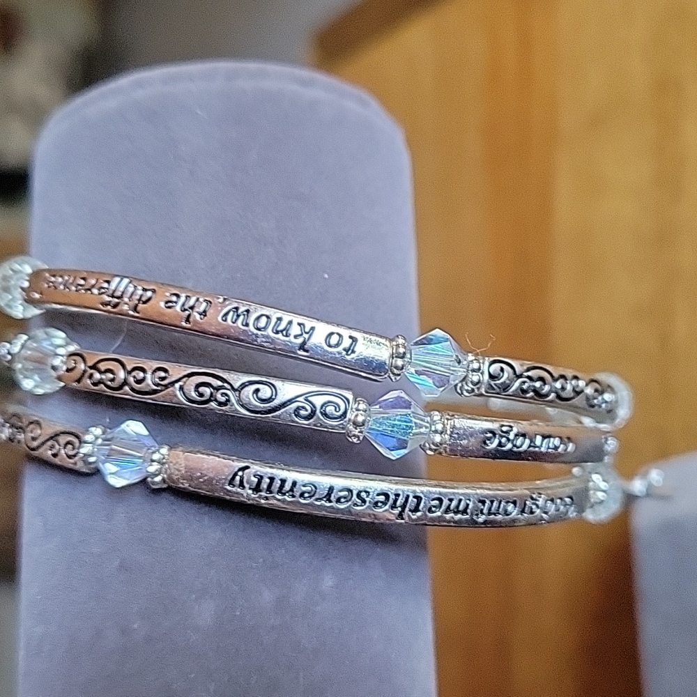Serenity Prayer Braclet